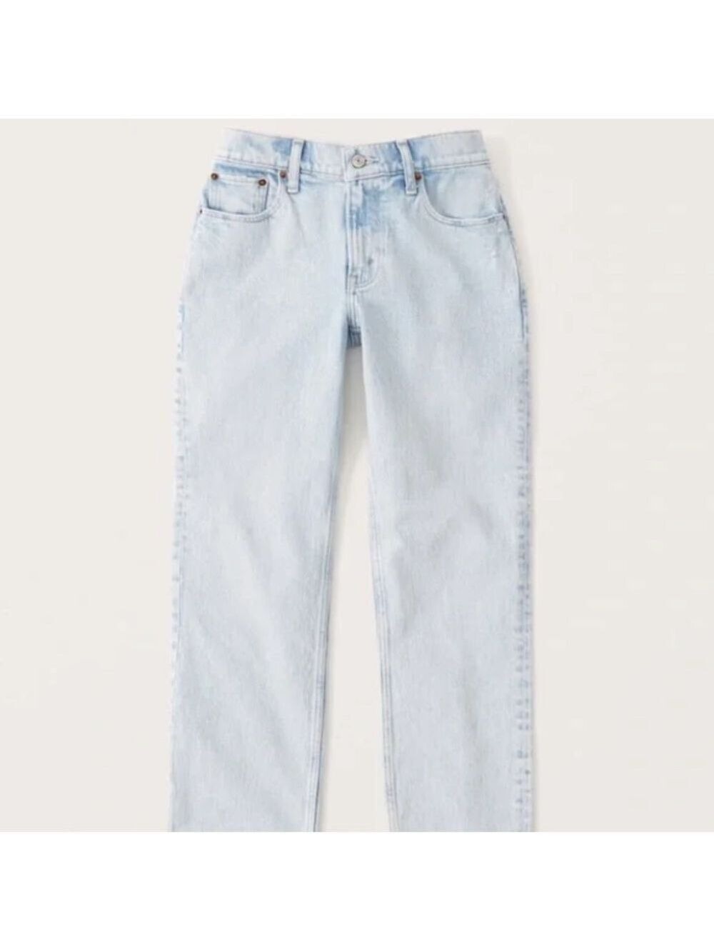 Curve Love Low Rise 90s Straight Jean Light Color Short 27 Size 4 Short